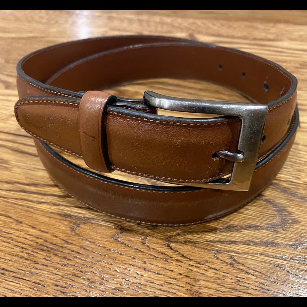 Men’s Brown Leather Belt